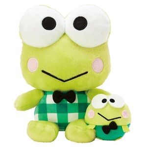 ✅Keroppi Plush with Mascot Set Sanrio Boku Series